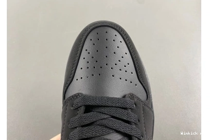 'Black 1 Low University Gold' Air Jordan 0728